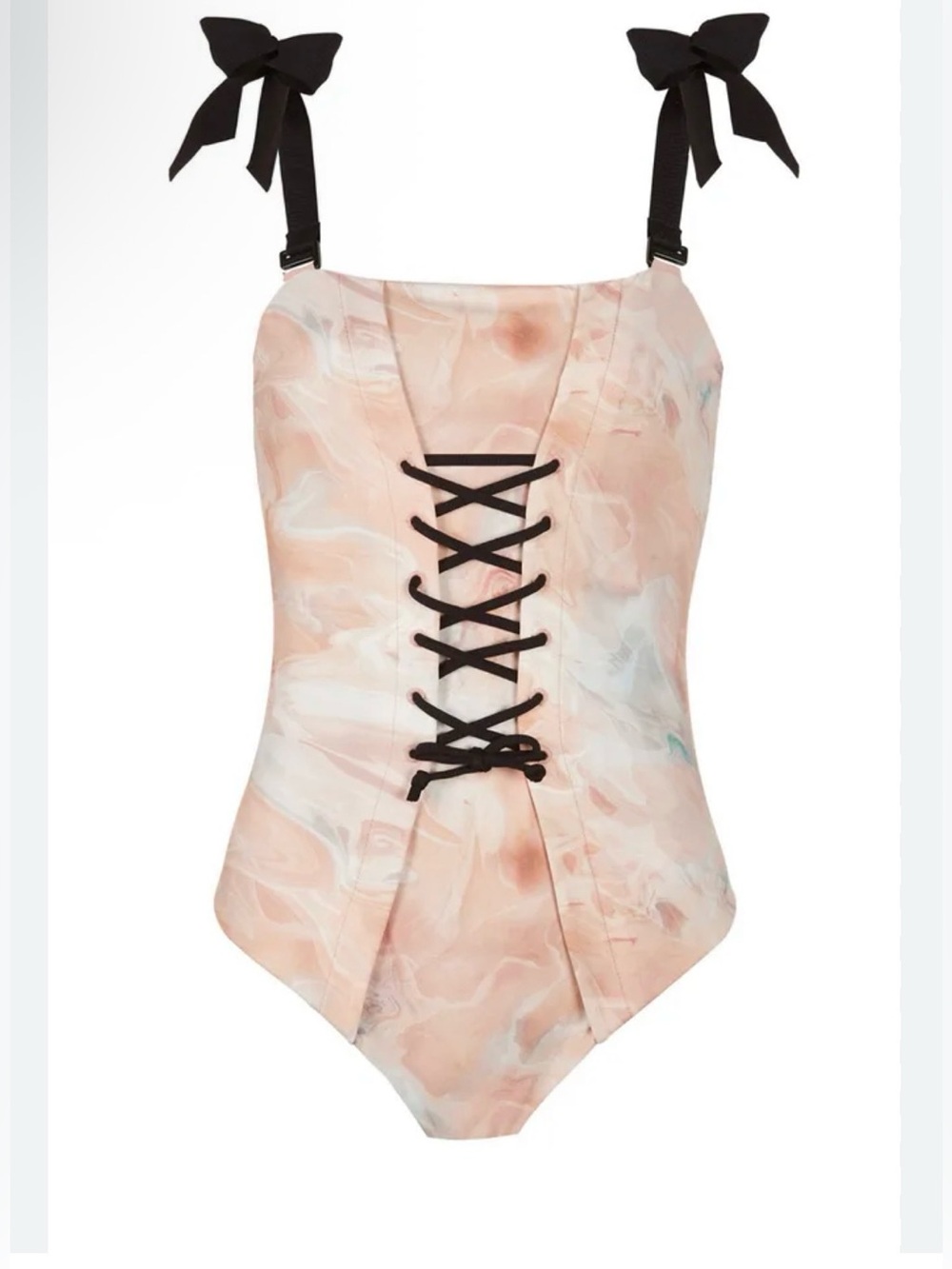 Marysia Swim, Santaquin Maillot In Antelope Marble Print